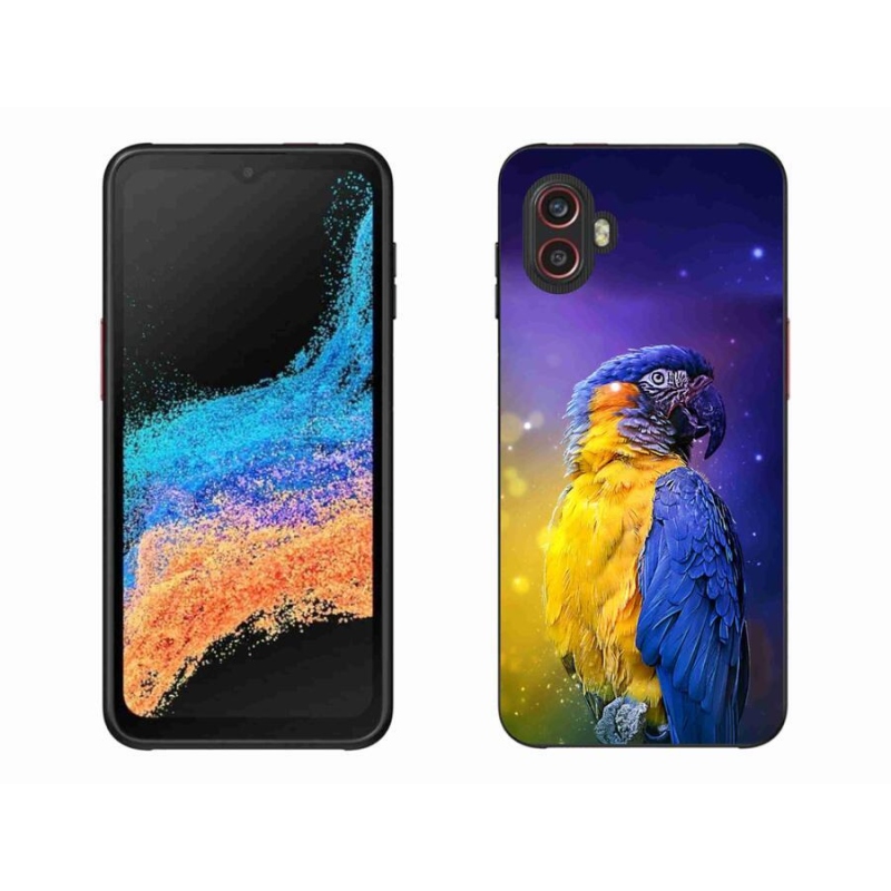 Gél tok mmCase a Samsung Galaxy Xcover 6 Pro készülékhez - papagáj ara 1