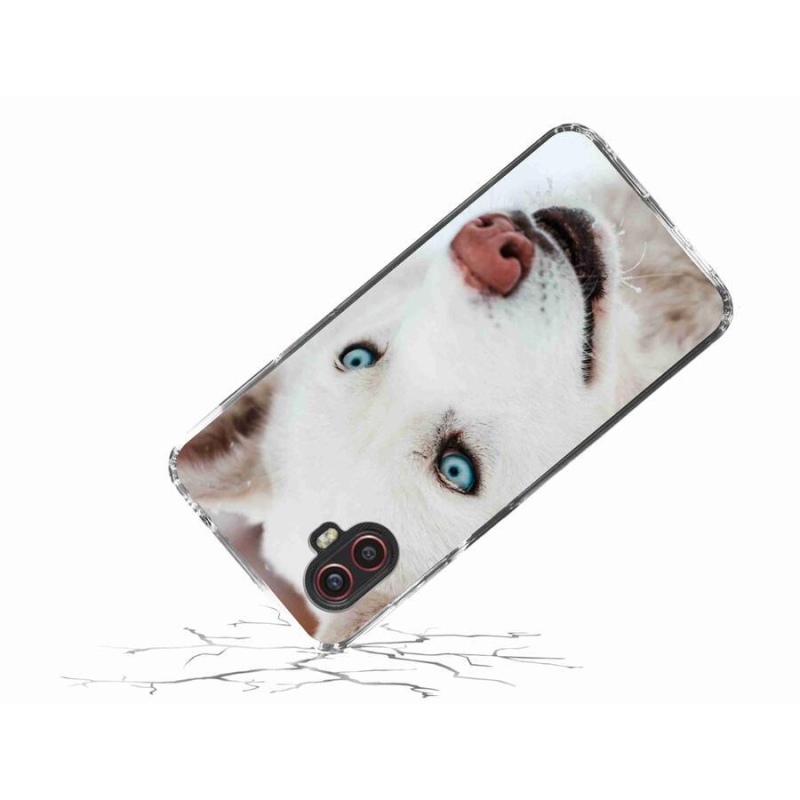 Gél tok mmCase a Samsung Galaxy Xcover 6 Pro készülékhez - kutyaszemmel nézve