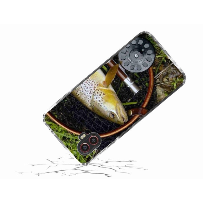 Gél tok mmCase mobil Samsung Galaxy Xcover 6 Pro - trout 2