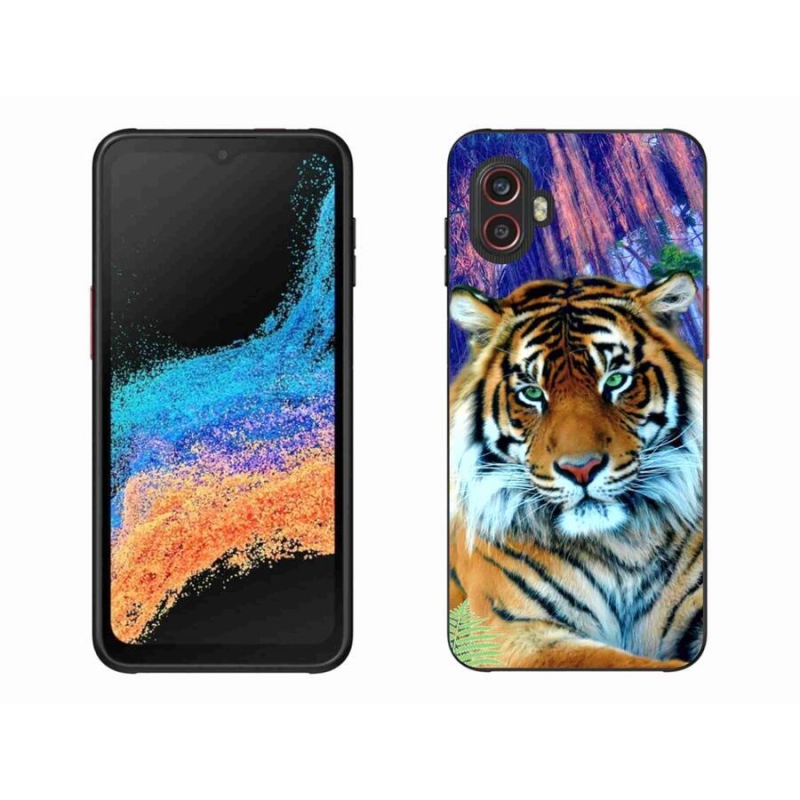 Gél tok mmCase mobiltelefonhoz Samsung Galaxy Xcover 6 Pro - tigris