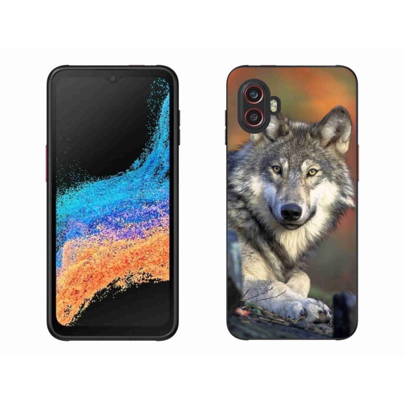 Gél tok mmCase a Samsung Galaxy Xcover 6 Pro készülékhez - farkas