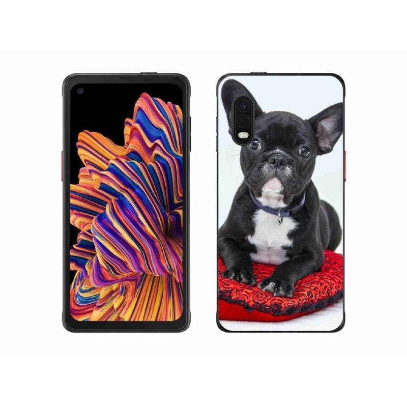 Gél tok mmCase Samsung Galaxy Xcover Pro készülékhez - bulldog