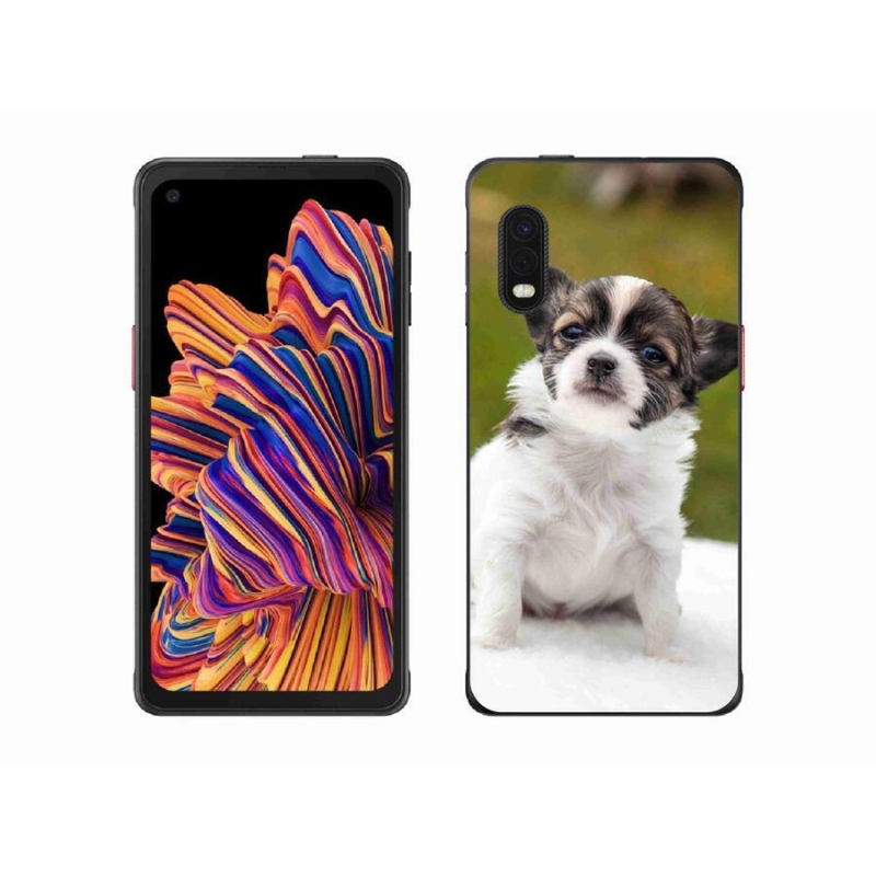 Gél tok mmCase mobil Samsung Galaxy Xcover Pro - chihuahua 4