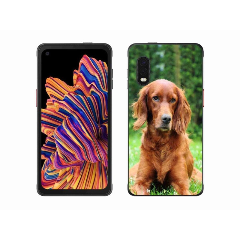 Gél tok mmCase Samsung Galaxy Xcover Pro készülékhez - Irish Setter