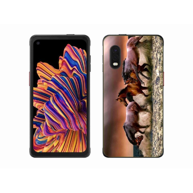 Gél tok mmCase mobil Samsung Galaxy Xcover Pro - lovak 1