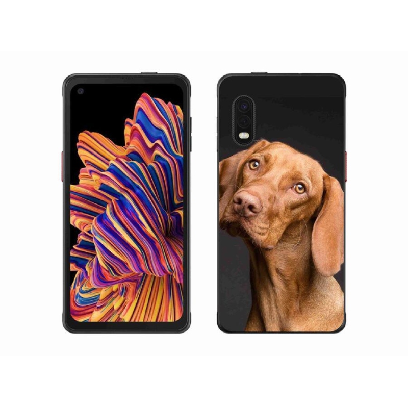 Gél tok mmCase Samsung Galaxy Xcover Pro készülékhez - Hungarian Hound