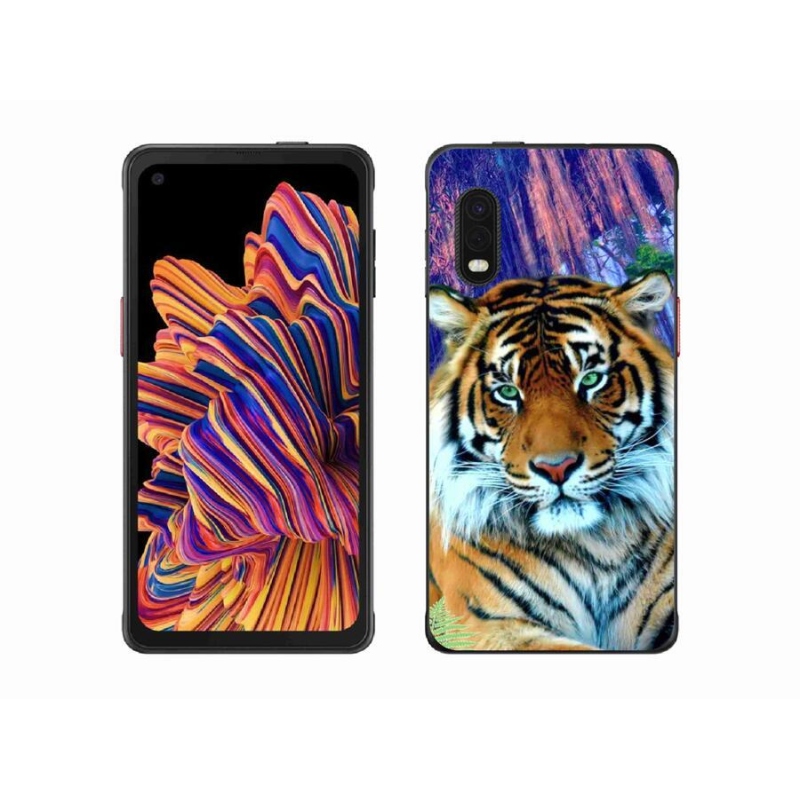 Gél tok mmCase a Samsung Galaxy Xcover Pro készülékhez - tigris
