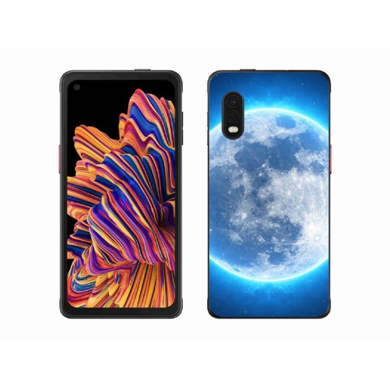 Gél tok mmCase a Samsung Galaxy Xcover Pro készülékhez - földgömb alakú