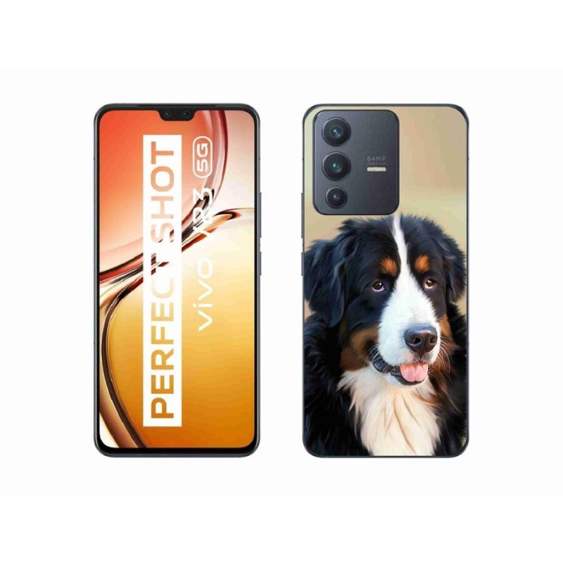 Gél tok mmCase mobiltelefonhoz Vivo V23 5G - Berni Hegyi kutya