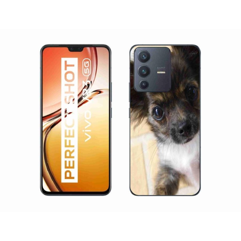 Gél tok mmCase mobiltelefonhoz Vivo V23 5G - chihuahua 2