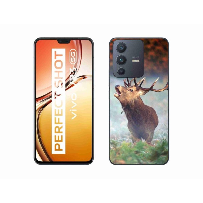 Gél tok mmCase a Vivo V23 5G készülékhez - szarvas 2