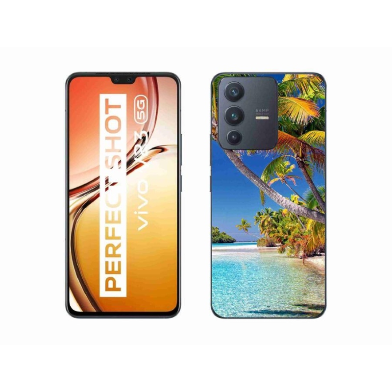 Gél tok mmCase a Vivo V23 5G készülékhez - tengerparton