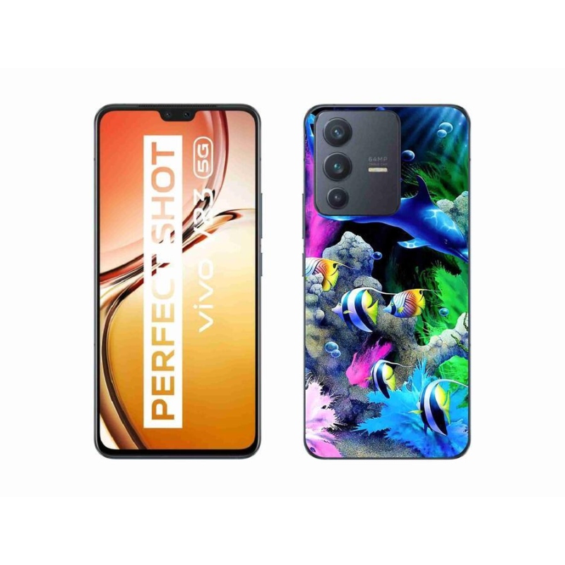 Gél tok mmCase a Vivo V23 5G készülékhez - Sea World