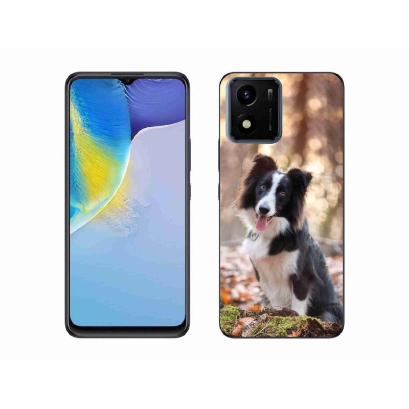 Gél tok mmCase mobiltelefonhoz Vivo Y01 - border colie 1