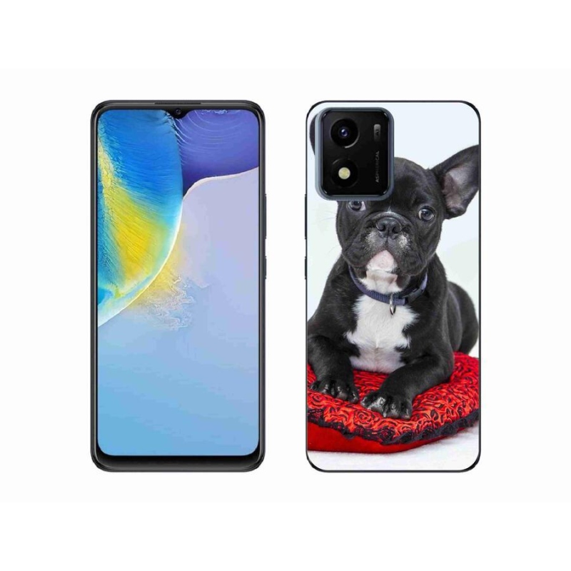 Gél tok mmCase mobiltelefonhoz Vivo Y01 - bulldog