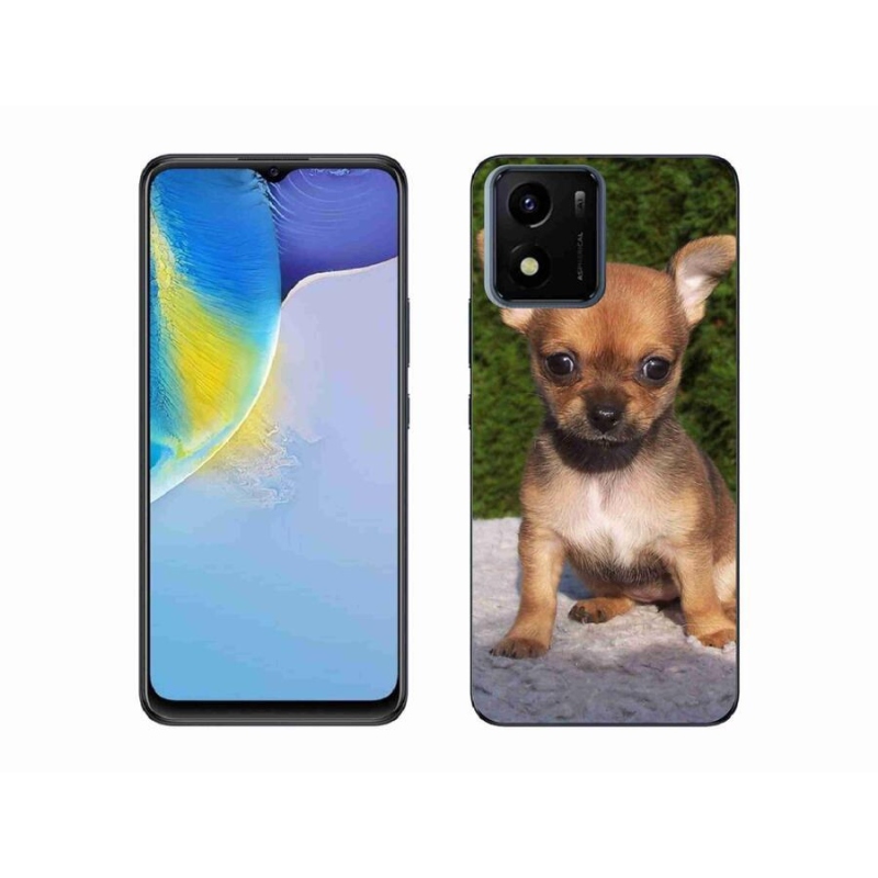 Gél tok mmCase mobiltelefonhoz Vivo Y01 - chihuahua 3