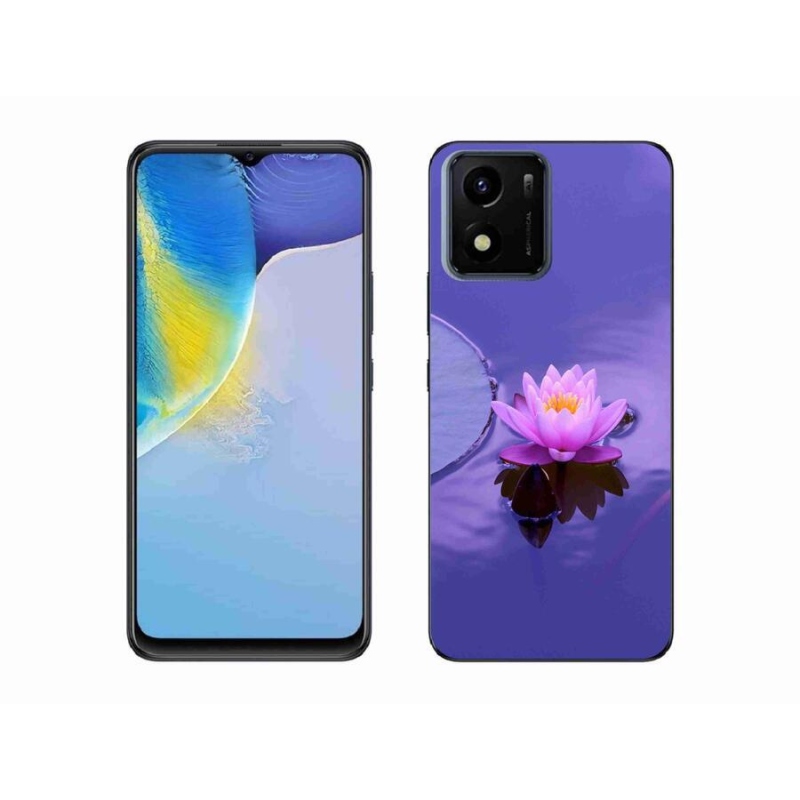 Gél tok mmCase mobiltelefonhoz Vivo Y01 - virág a felszínen