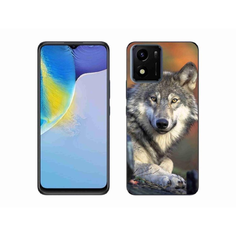 Gél tok mmCase mobiltelefonhoz Vivo Y01 - farkas