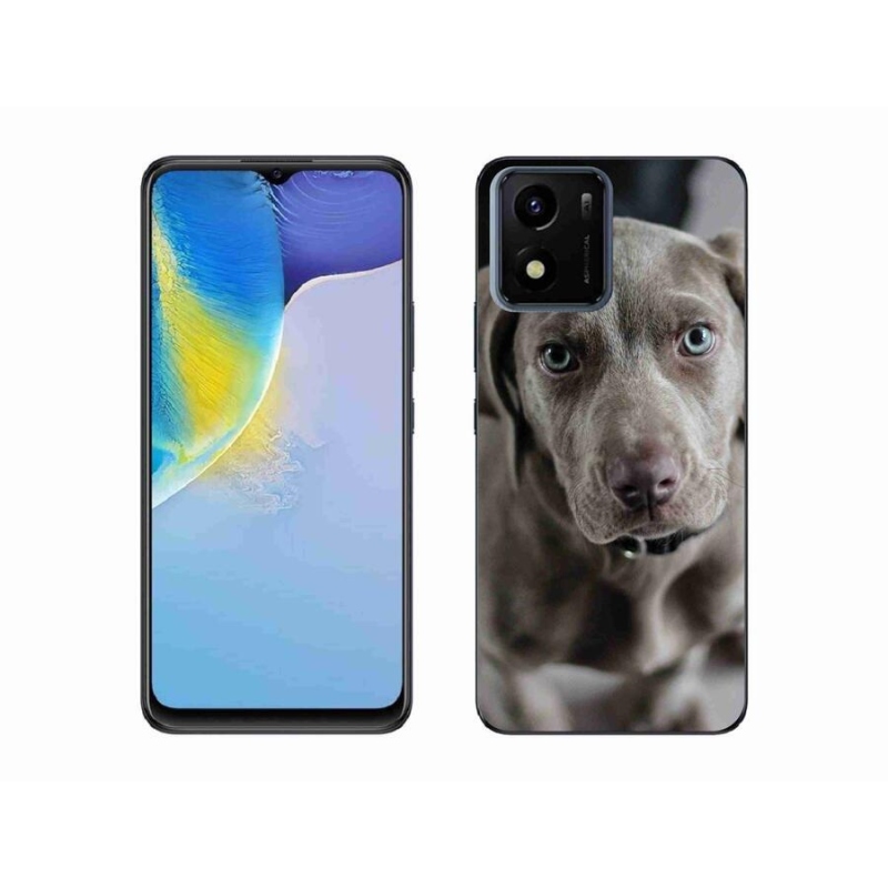 Gél tok mmCase mobiltelefonhoz Vivo Y01 - výmarský ohař