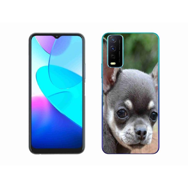 Gél tok mmCase mobiltelefonhoz Vivo Y11s/Y20s - chihuahua