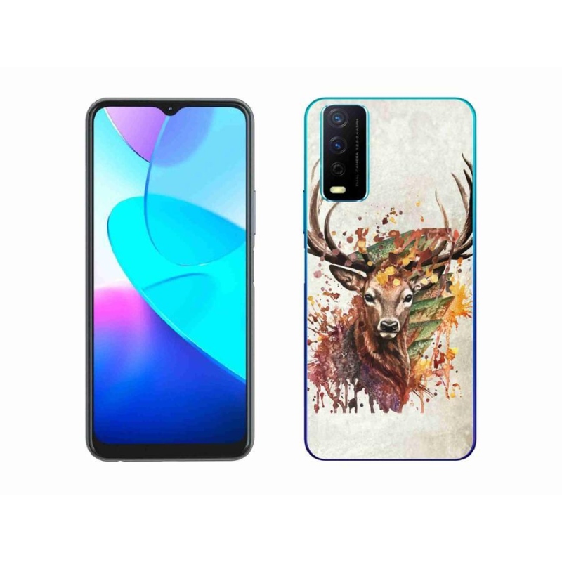 Gél tok mmCase a Vivo Y11s/Y20s készülékhez - szarvas 1