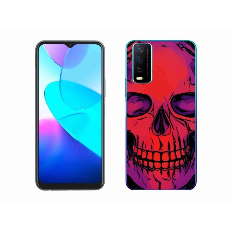 Gél tok mmCase a Vivo Y11s/Y20s modellhez - koponya