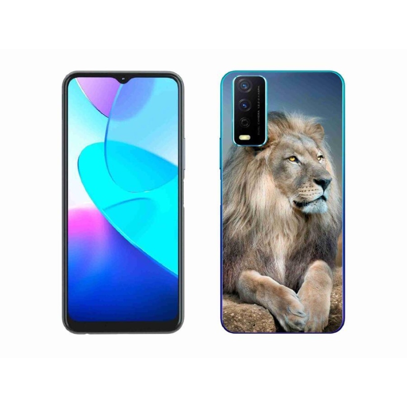 Gél tok mmCase a Vivo Y11s/Y20s készülékhez - Lion 1