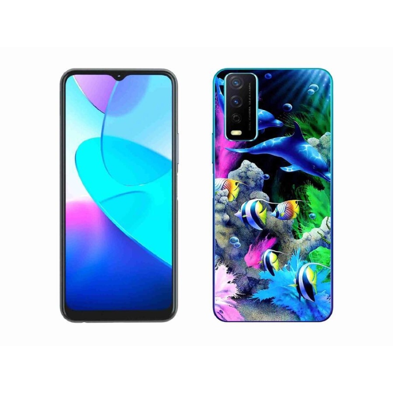 Gél tok mmCase a Vivo Y11s/Y20s készülékhez - tengeri világ