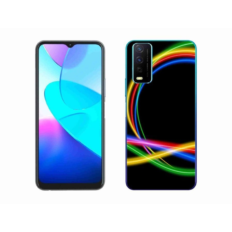 Gél tok mmCase Vivo Y11s/Y20s készülékhez - neon körök