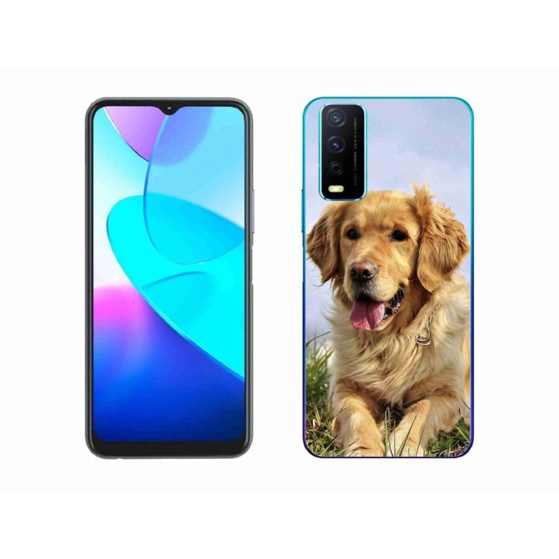 Gél tok mmCase Vivo Y11s/Y20s készülékhez - arany retriever