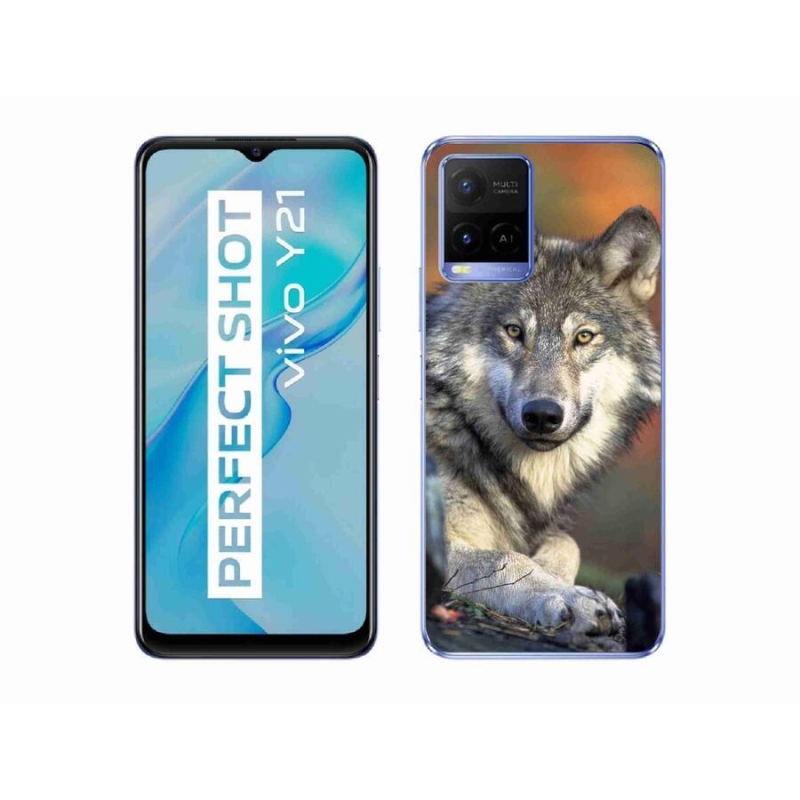 Gél tok mmCase a Vivo Y21/Y21s/Y33s modellhez - farkas