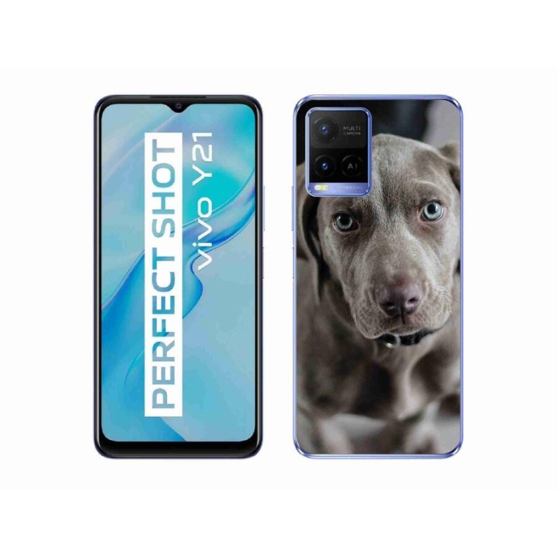 Gél tok mmCase a Vivo Y21/Y21s/Y33s mobiltelefonhoz - výmarský ohař