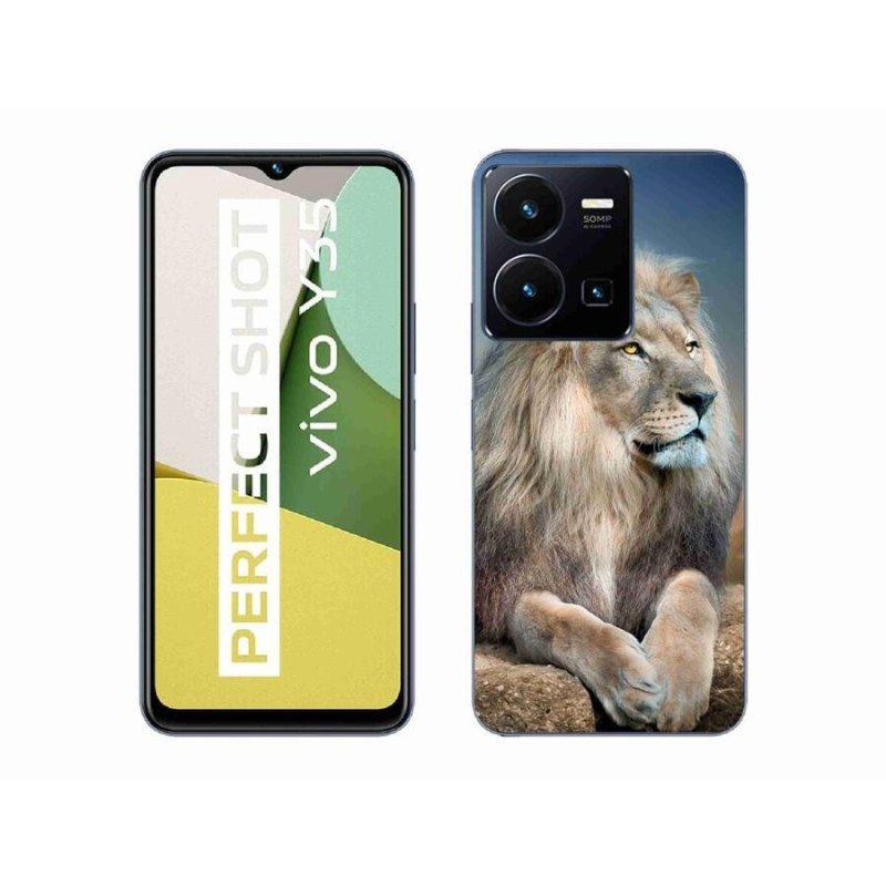 Gél tok mmCase a Vivo Y35 készülékhez - Lion 1