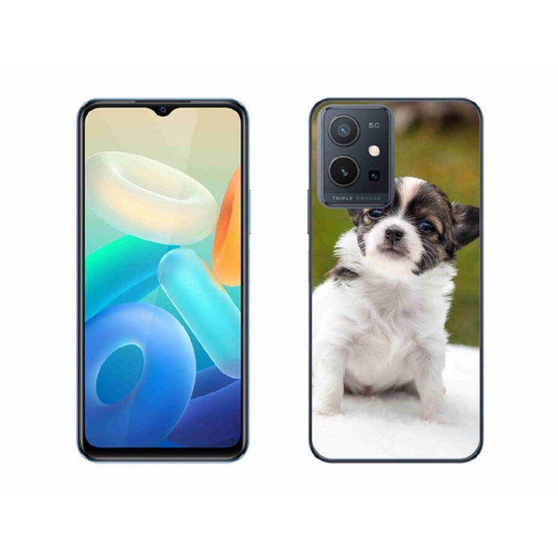 Gél tok mmCase mobiltelefonhoz Vivo Y55 5G - chihuahua 4