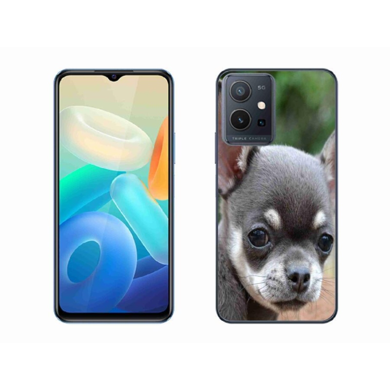 Gél tok mmCase mobiltelefonhoz Vivo Y55 5G - chihuahua