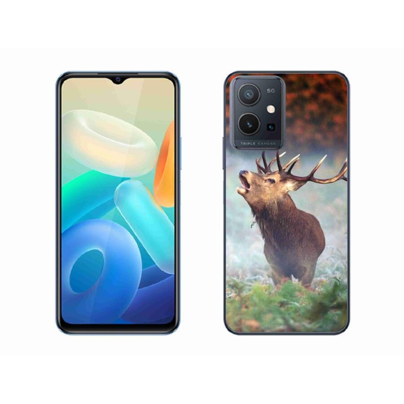 Gél tok mmCase a Vivo Y55 5G készülékhez - szarvas 2