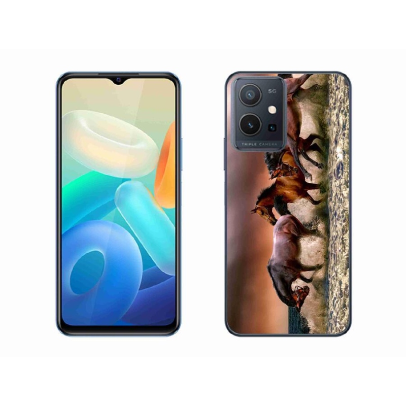 Gél tok mmCase a mobil Vivo Y55 5G - lovak 1