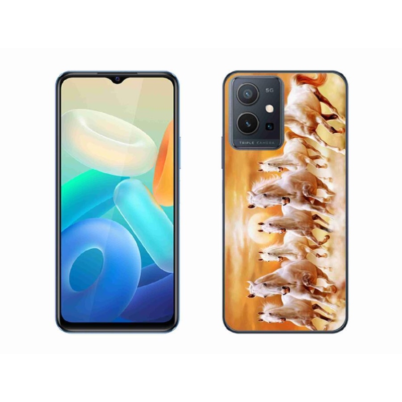 Gél tok mmCase a mobil Vivo Y55 5G - lovak 2