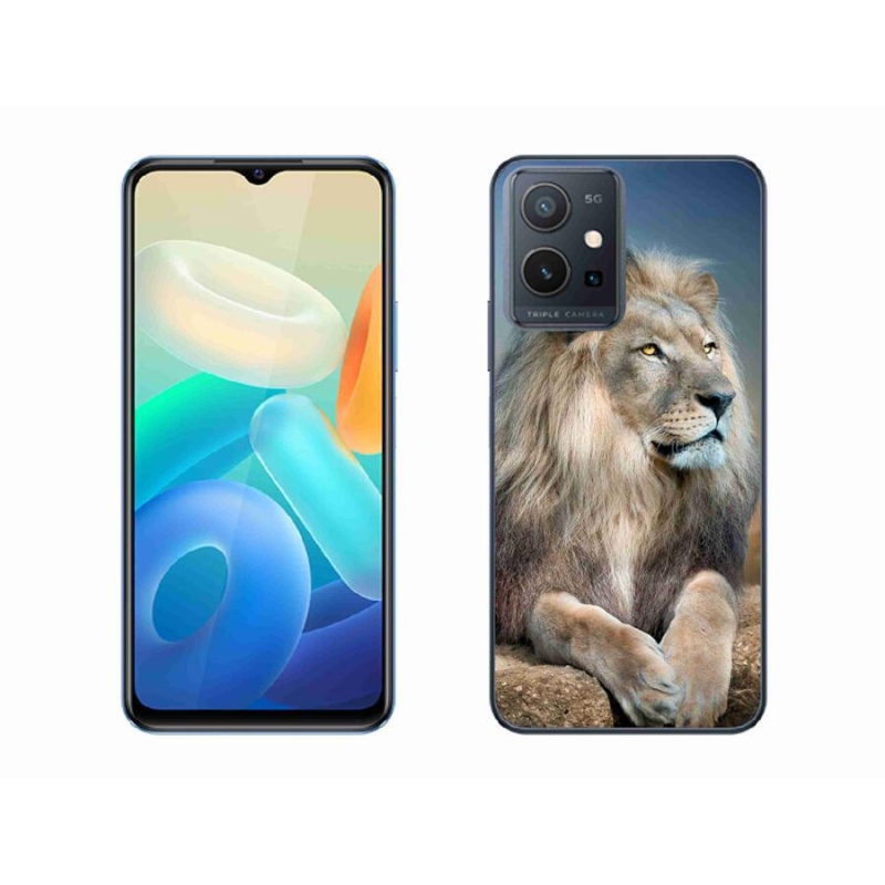 Gél tok mmCase a Vivo Y55 5G készülékhez - Lion 1