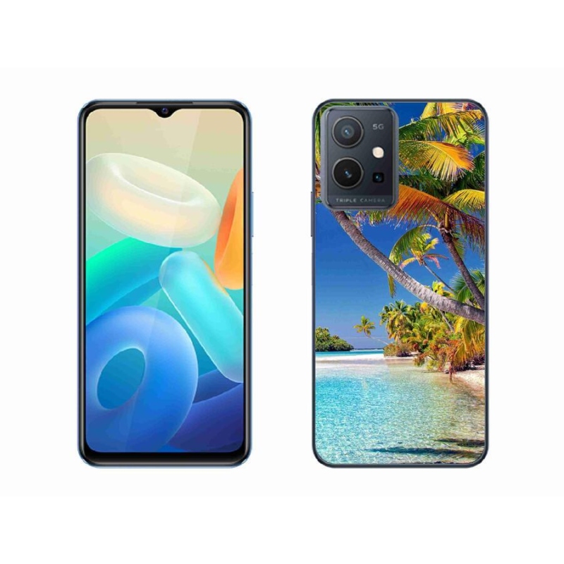 Gél tok mmCase a Vivo Y55 5G-hez - tengerparton