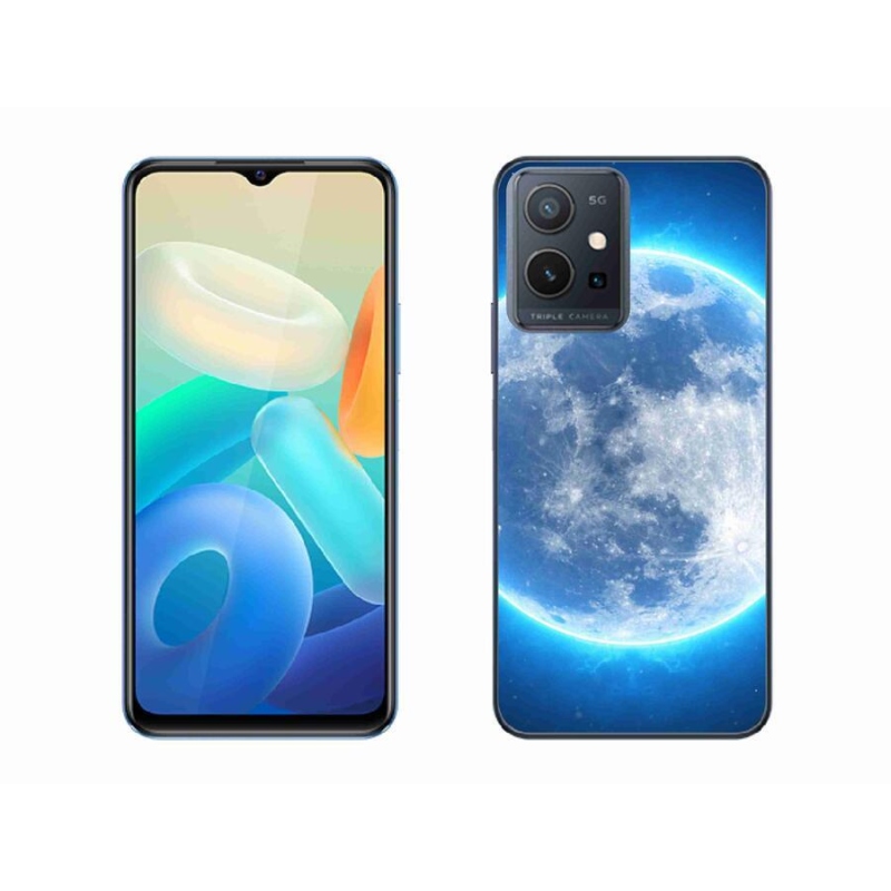 Gél tok mmCase a Vivo Y55 5G készülékhez - földgömb