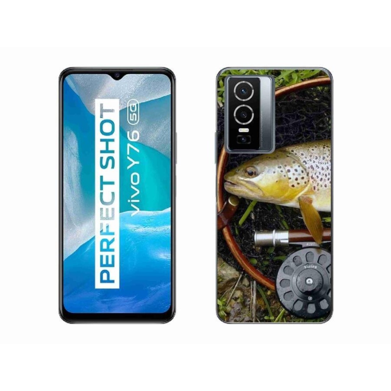 Gél tok mmCase mobil Vivo Y76 5G - pisztráng 2