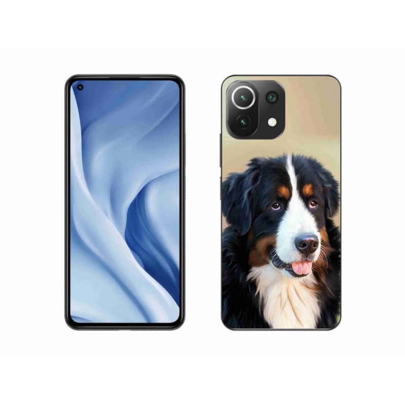 Gél tok mmCase a Xiaomi 11 Lite 5G NE számára - Berni hegyi kutya
