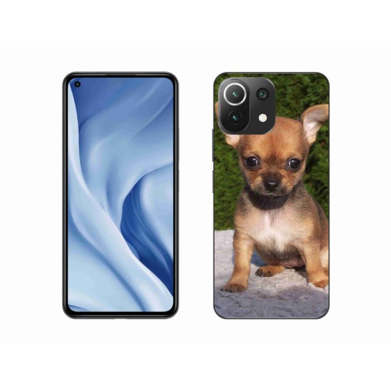 Gél tok mmCase a Xiaomi 11 Lite 5G NE számára - chihuahua 3