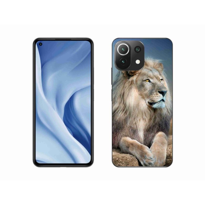 Gél tok mmCase a Xiaomi 11 Lite 5G NE számára - Lion 1