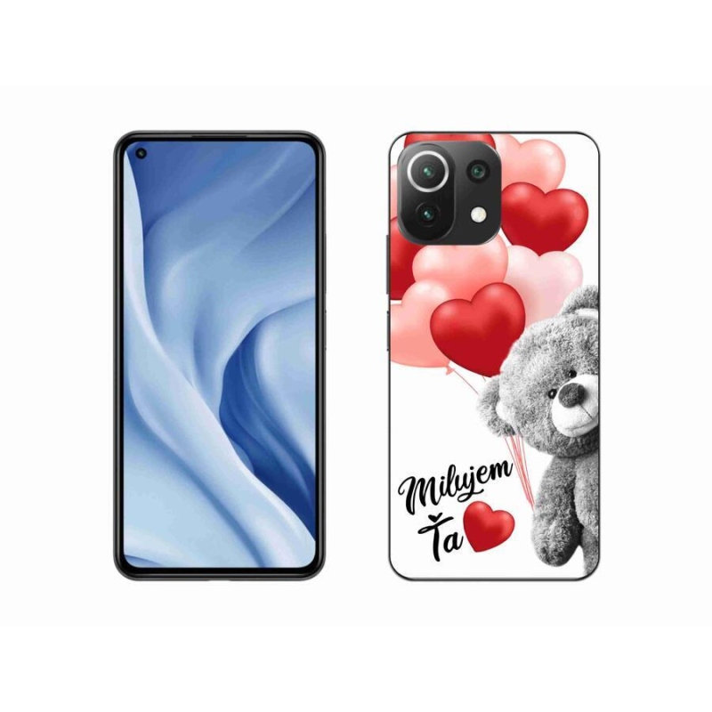 Gél tok mmCase a Xiaomi 11 Lite 5G NE - I love you (szeretlek) számára