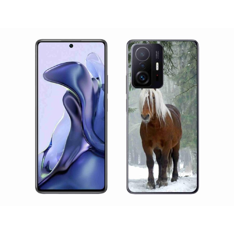 Gél tok mmCase a Xiaomi 11T-hez - ló az erdőben