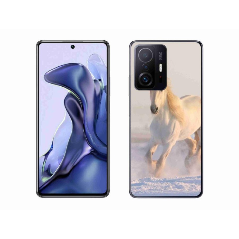 Gél tok mmCase a Xiaomi 11T-hez - ló a hóban