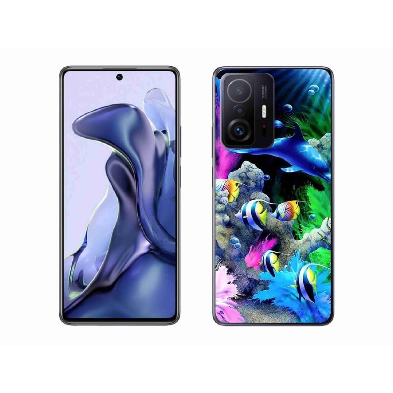 Gél tok mmCase a Xiaomi 11T-hez - tengeri világ