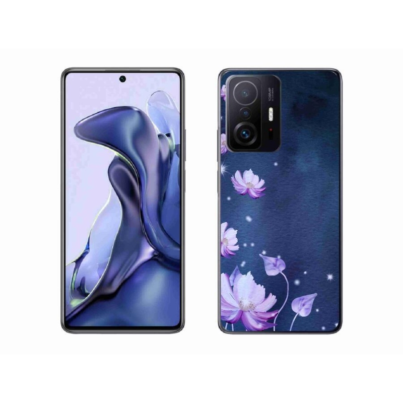 Gél tok mmCase a Xiaomi 11T-hez - virághullás